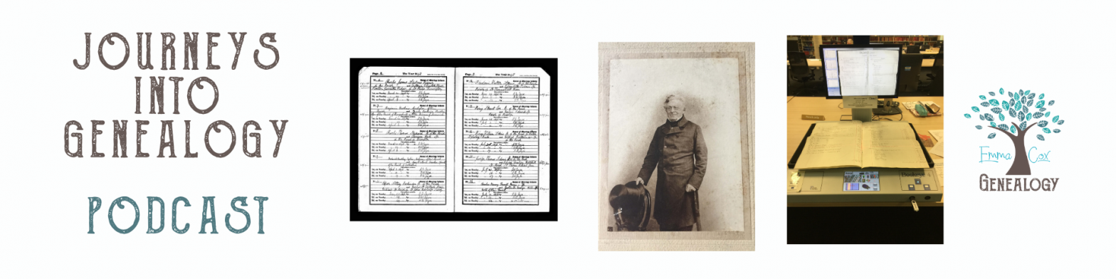 Journeys into genealogy banner